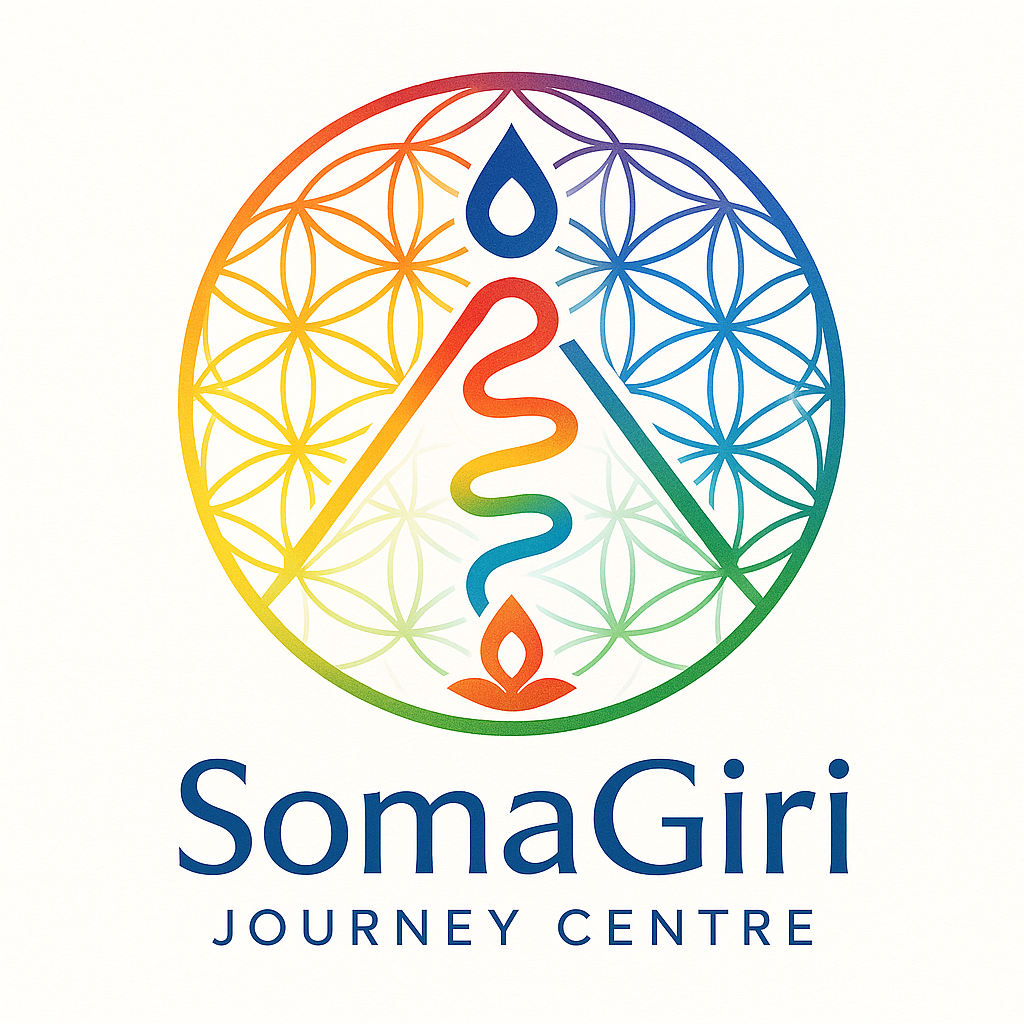 SomaGiri Journey Centre logo - guided entheogenic plant medicine healing and family constellation therapy